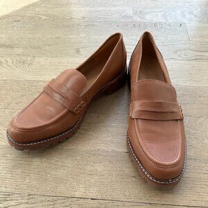 Madewell Corinne Lugsole Loafer - Dried Maple